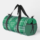 Senior Golfer "Evergreen Tartan" Plaid Plunjezak (Rechterhoek)
