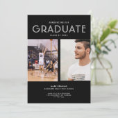 Senior Guy Photo High School Afstuderen (Staand voorkant)