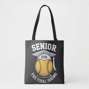 Senior Het Laatste Inning 2026 Softbal Afstuderen Draagtas