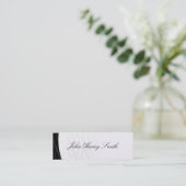 Senior High Afstuderen Name Card Contactkaartje (Staand voorkant)