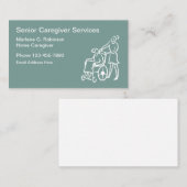 Senior Home Caretaker Visitekaartje (Voorkant / Achterkant)