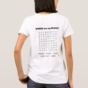 SENIOR HUMOR: Puzzle (achterzijde) + Oplossing (op T-shirt