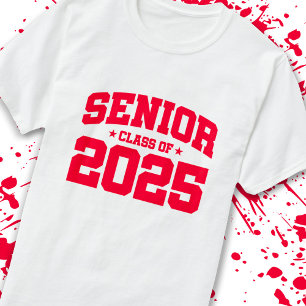 Senior Jaar 2025 School Afstuderen - Klasse van 20 T-shirt