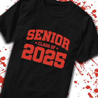 Senior Jaar 2025 School Afstuderen - Klasse van 20 T-shirt