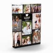 Senior Jaar Vrienden Collage 2025 Afstuderen Gift Fotoblokken (Links)