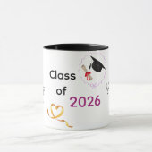 Senior Klas van 2026 koffiemok Mok (Midden)