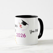 Senior Klas van 2026 koffiemok Mok (Voorkant rechts)