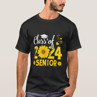 Senior klasse 2024 Sunflower Senior 24 T-shirt