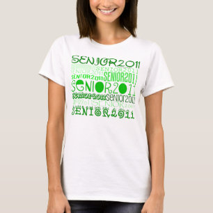 Senior klasse van 2011 t-shirt