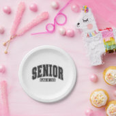 Senior Klasse van 2025 Klasse van 2025 Afstuderen Papieren Bordje (Feest)