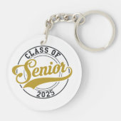 Senior klasse van 2025 sleutelhanger (Achterkant)