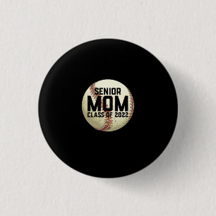Senior Ma Class of 2022 Baseball Mam Ronde Button 3,2 Cm