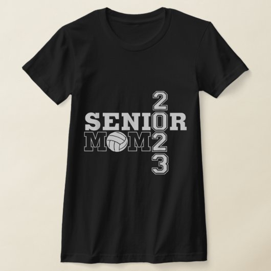 Senior Ma Class of Volleyball Ma T-shirt (Laagn)