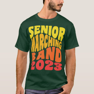 Senior Marching 2023 Klarinet Drums Franse Hoorn F T-shirt