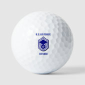 Senior Master Sergeant USAF Golfballen (Voorkant)