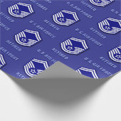 Senior Master Sergeant USAF Inpakpapier (Hoek)