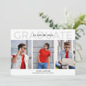 Senior middelbare school Afstuderen fotofeest uitn (Staand voorkant)