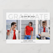 Senior middelbare school Afstuderen fotofeest uitn (Voorkant / Achterkant)