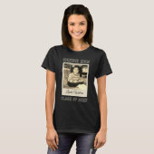 Senior Moeder Aangepaste Foto Script Naam Afstuder T-shirt (Voorkant volledig)