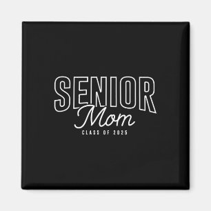 Senior Moeder Cl Van 2025 Afstuderen Trots Moeder  Magneet