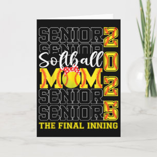 Senior Moeder Het Laatste Inning Softll Moeder Cl Kaart