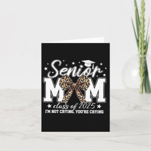 Senior Mom 2025 Afstuderen CL van 2025 Coquette Bo Kaart