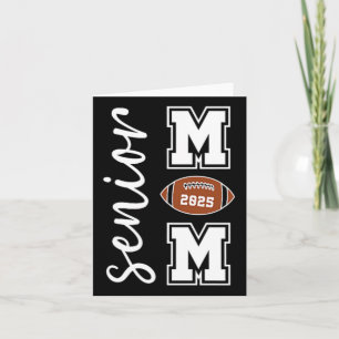 Senior Mom 2025 Football Mama CL van 2025 Graduati Kaart