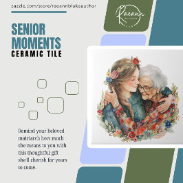 Senior momenten Moederdag / Elke dag keramische Te Tegeltje