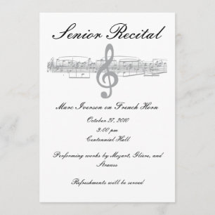 Senior Music Overweging Kaart