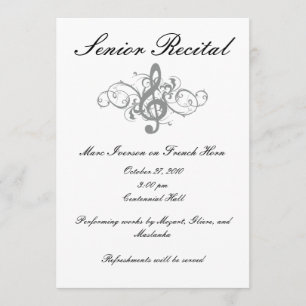 Senior Music Overweging Kaart