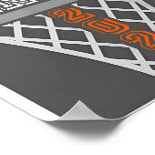 Senior Night Basketball Afstuderen 2022 Poster (Hoek)