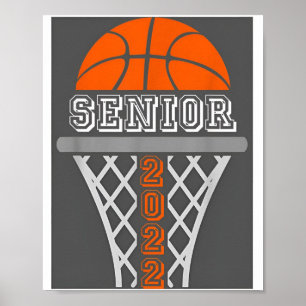 Senior Night Basketball Afstuderen 2022 Poster