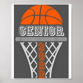 Senior Night Basketball Afstuderen 2022 Poster