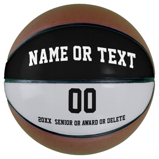 Senior Night Basketball Gift Ideeën, op maat gemaa Basketbal (Voorkant)