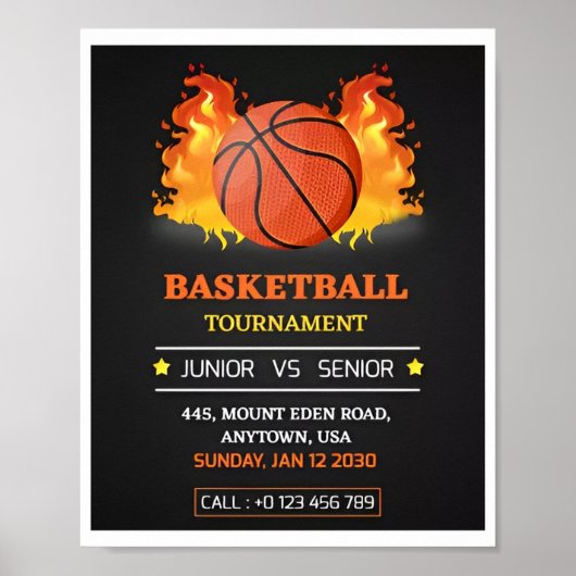 Senior Night Basketball Posters (Voorkant)