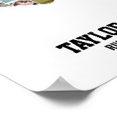 Senior Soccer Team Sports Custom Photo Collage Poster (Hoek)