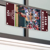 Senior Sport Softbal Outdoor Banner (Buitenkant Gebouw)