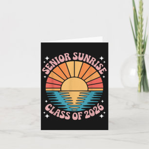 Senior Sunrise 2026 Senioren van CL Graduati Kaart