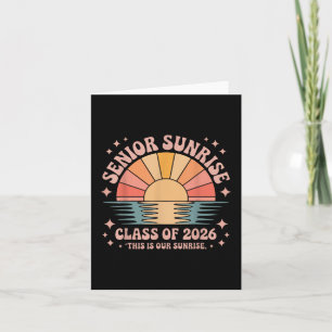 Senior Sunrise 2026 Senioren van CL Graduati Kaart