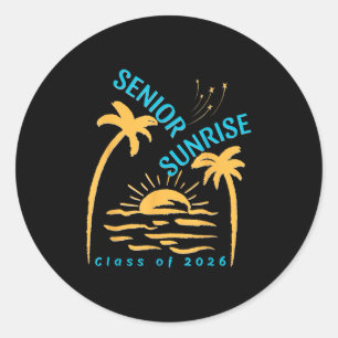  Senior Sunrise 2026 Senioren van CL Graduati Ronde Sticker