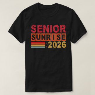 SENIOR SUNRISE 2026 Senioren van klasse afstuderen T-shirt