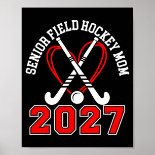 Senior veldhockeymoeder 2027 veldhockeyspeler poster