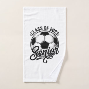 Senior Voetbal Klas van 2023 Vintage Afstudeer T-s Handdoek