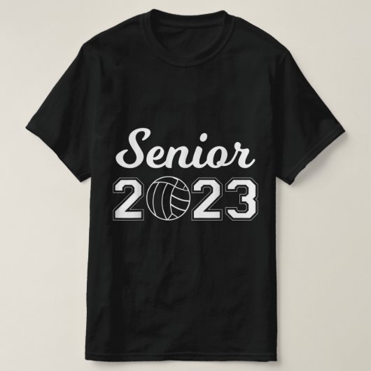 Senior Volleyball T-shirt (Design voorkant)