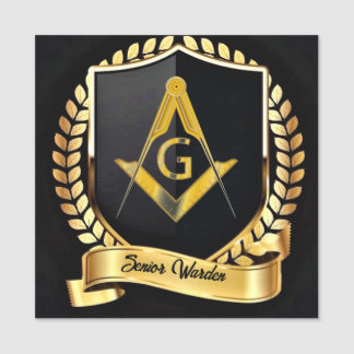 Senior Warden Name Tag