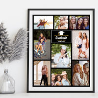 Senior Year Friends Photo Collage 2023 Afstuderen