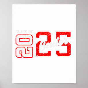 Senioren Afstuderen 2025 Senior 2025 CL van 2025 Poster