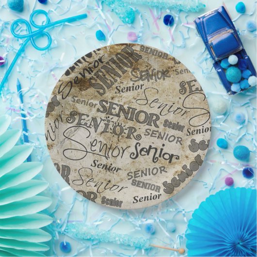 Senioren Papieren Bordje (Feest)