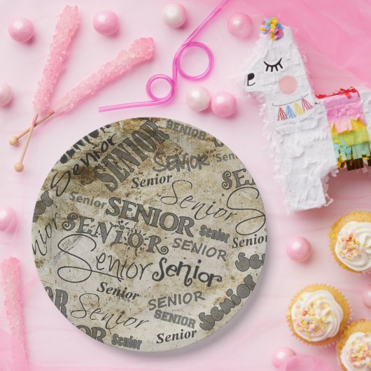 Senioren Papieren Bordje (Feest)