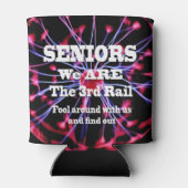 Senioren Wij zijn de derde rail Blikjeskoeler (Achterkant)